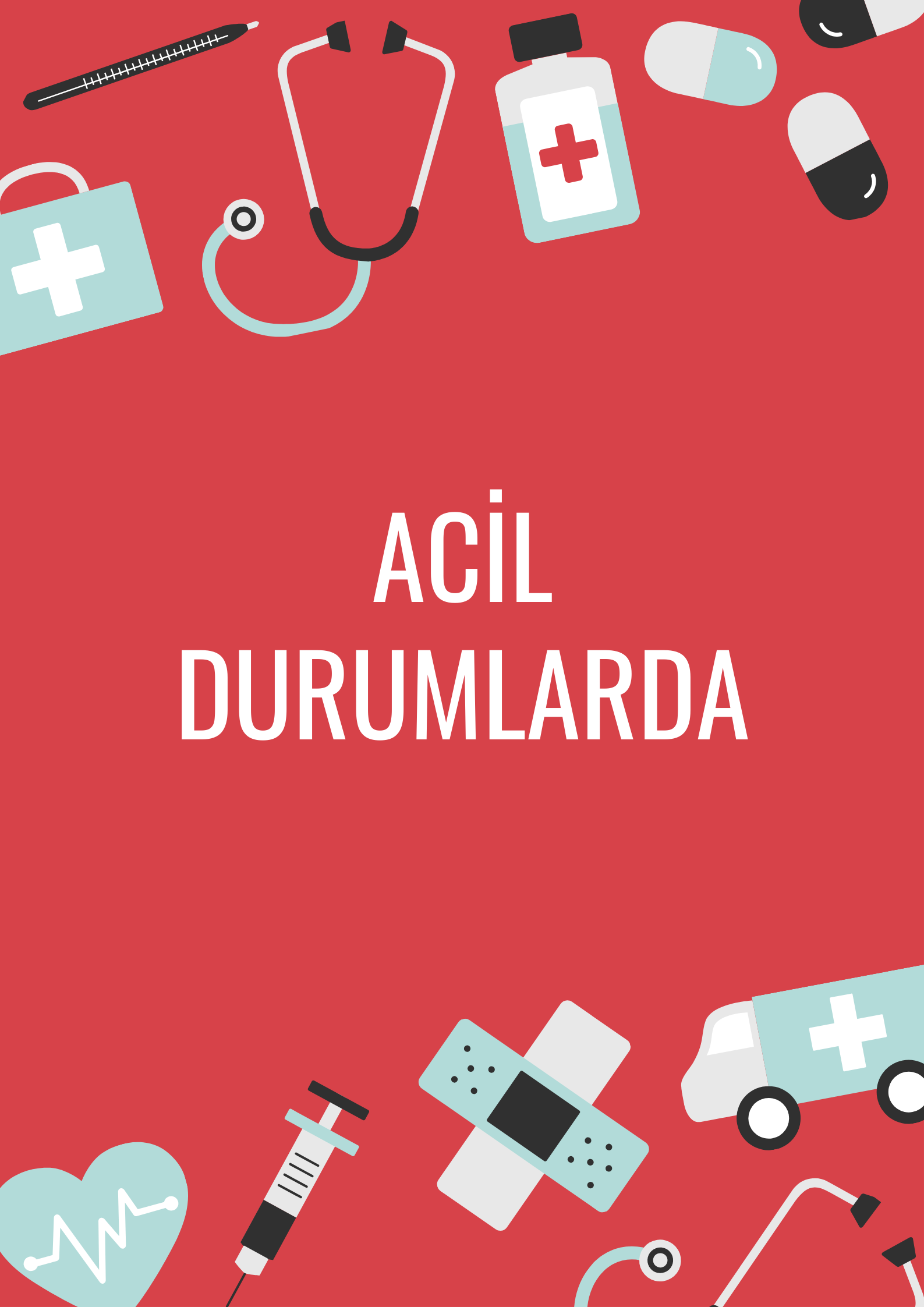 Acil Durumlarda Bilmeniz Gereken İlaç Bilgileri